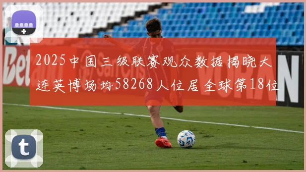 2025中国三级联赛观众数据揭晓大连英博场均58268人位居全球第18位